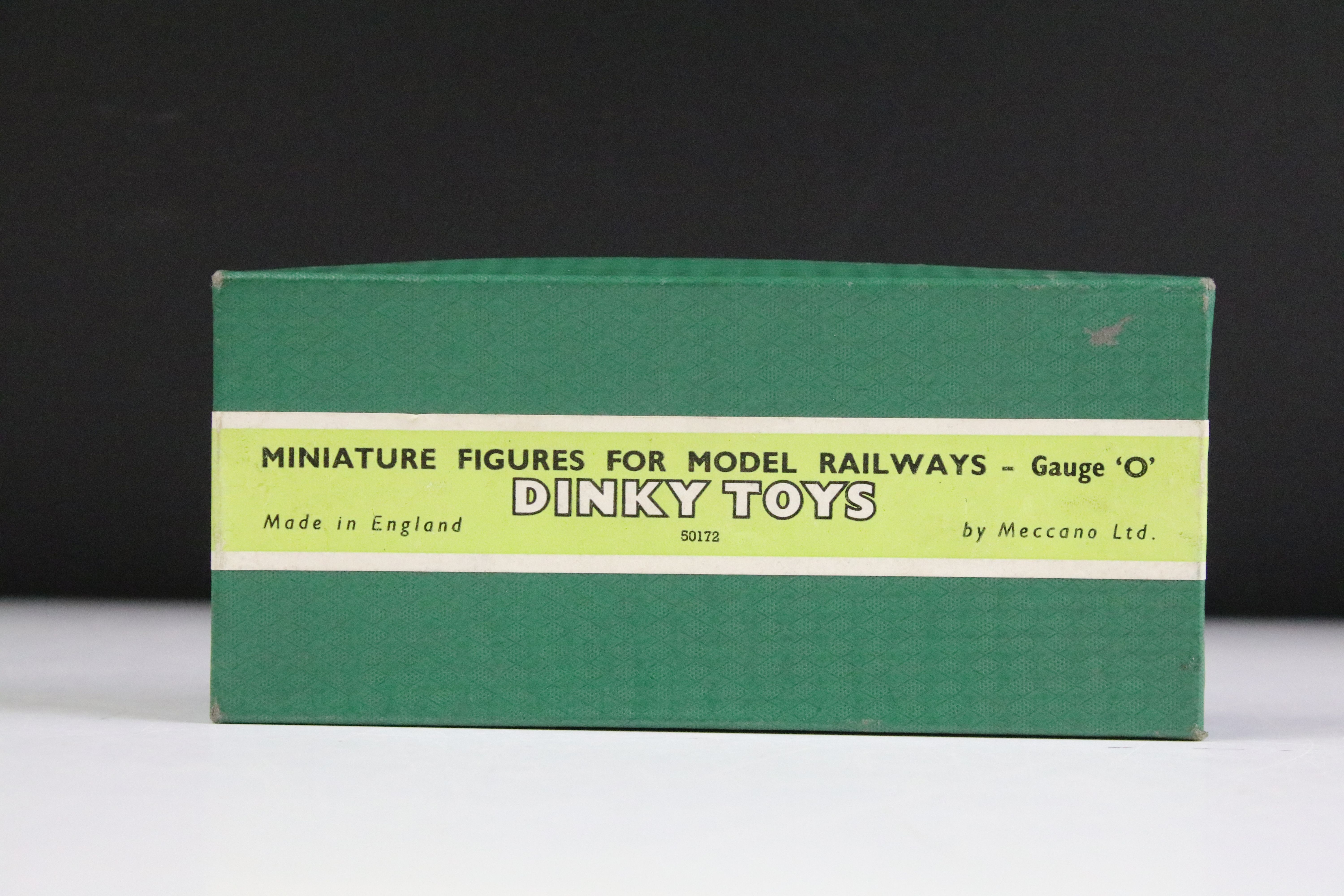 Boxed Dinky O gauge No 5 Train and Hotel Staff metal figures, vg - Bild 7 aus 8