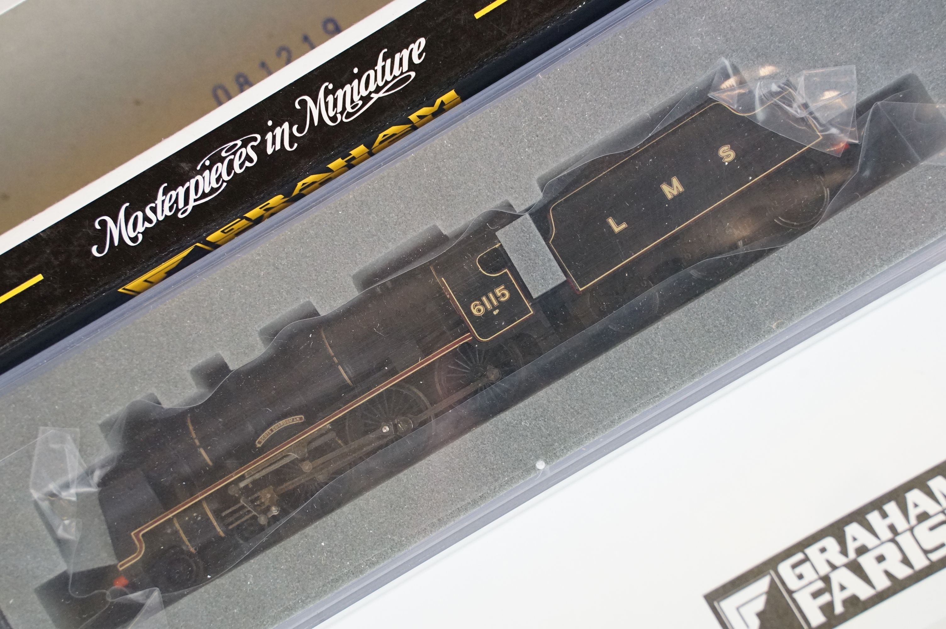 Three cased Graham Farish by Bachmann N gauge locomotives to include 372-576 Royal Scot locomotive - Image 5 of 8