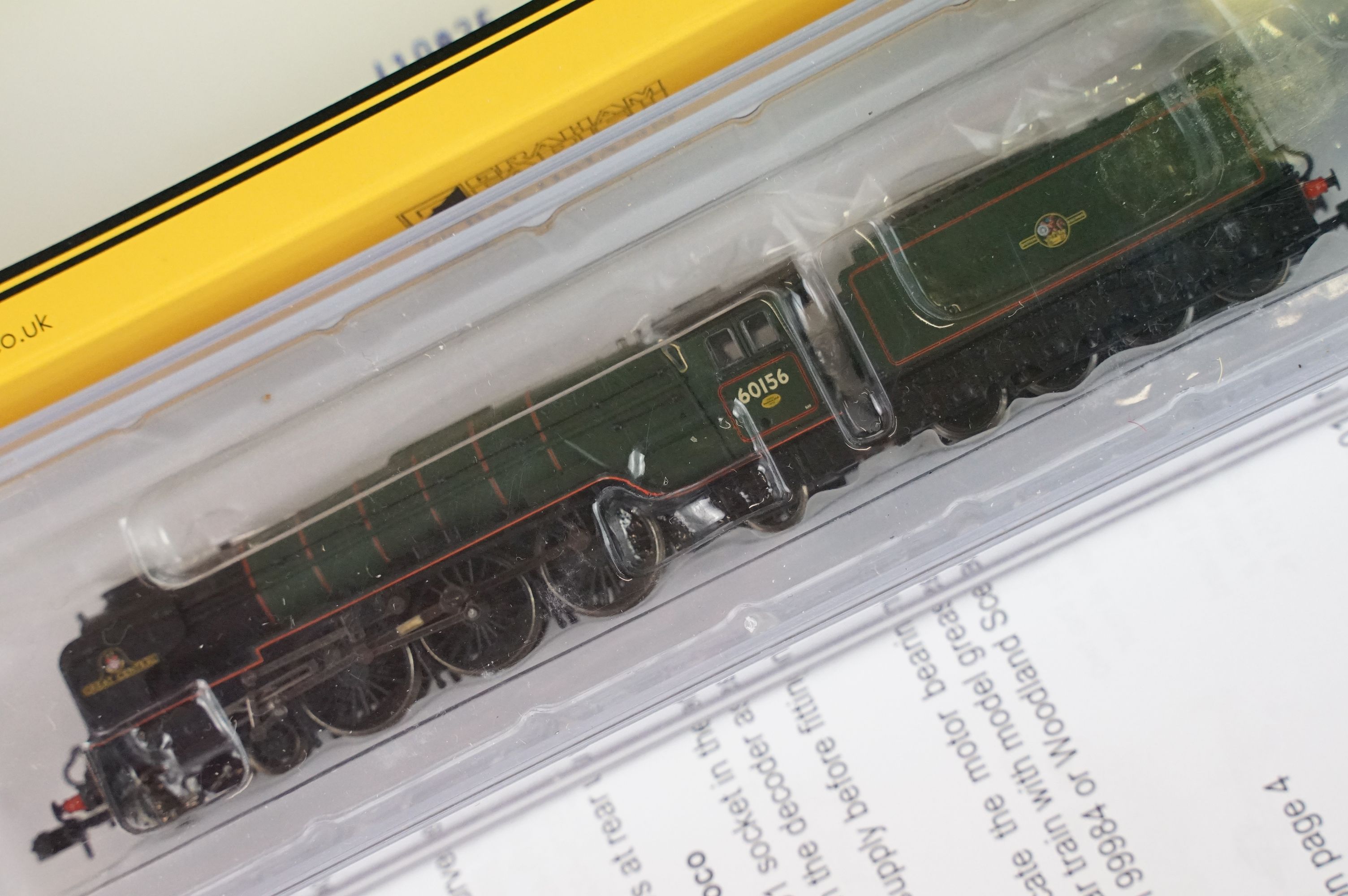 Three cased Graham Farish by Bachmann N gauge locomotives to include 372-003 Hall Class 4979 - Image 5 of 8