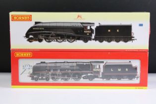 Two boxed Hornby OO gauge locomotives to include R2311 LMS 4-6-2 Duchess Class City of Glasgow and