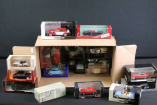 38 Boxed / cased diecast models to include 2 x Rio models including R6 and R10, 2 x Vitesse models