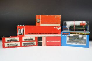 Six boxed / cased Jouef HO gauge locomotives to include 850300 Diesel C 61004, HJ2125 Diesel C61002,