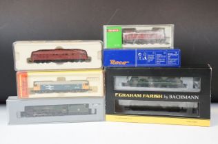 Boxed Graham Farish N gauge 371-886 Class 108 Three Car DMU BR green (missing one part) plus 5 x