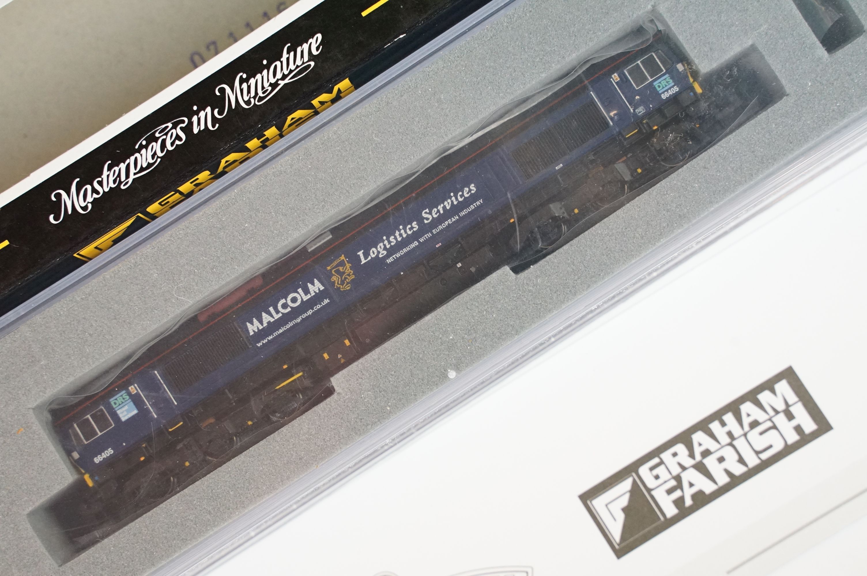 Three cased Graham Farish by Bachmann N gauge locomotives to include 371-402 Class 52 BR blue - Bild 3 aus 8