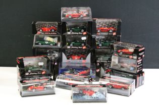 21 Boxed / cased ltd edn Brumm diecast racing car models to include 100th Anniversary Of The