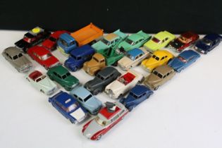 24 Mid 20th C Dinky diecast models to include French Break ID 19 Citroen, Commer Dinky Service, Ford