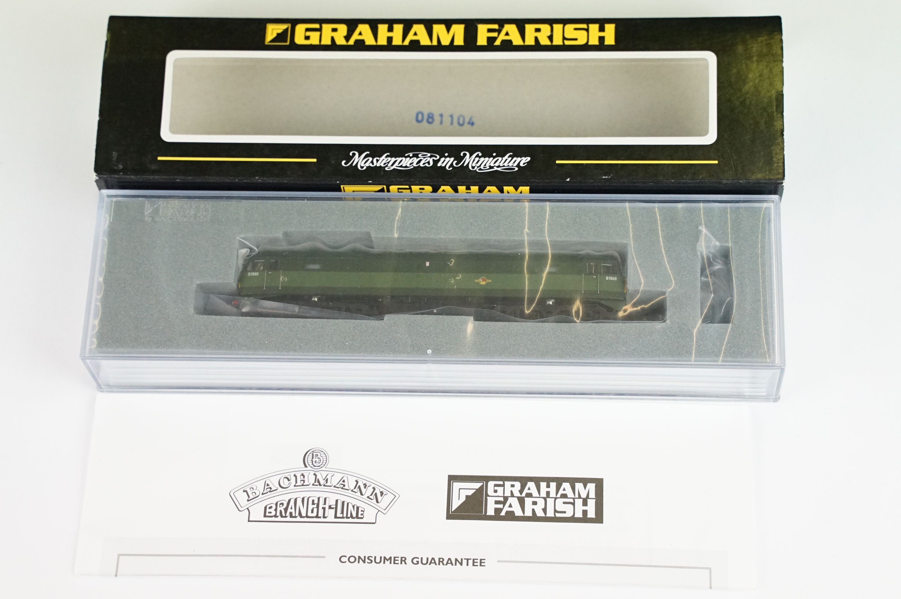 Three cased Graham Farish by Bachmann N gauge locomotives to include 371-402 Class 52 BR blue - Bild 6 aus 8