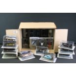 32 Boxed / cased GE Fabbri James Bond 007 diecast models featuring Goldfinger, Casino Royale, The