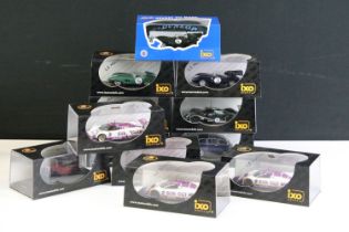 12 Boxed / cased 1/43 scale Ixo Models diecast models to include racing and rally examples featuring