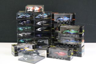 23 Boxed / cased Onyx Model Cars F1 Formula 1 diecast models, all variants, ex