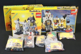 Lego - Three boxed Legoland sets to include 6276 Eldorado Fortress (instructions present), 6080