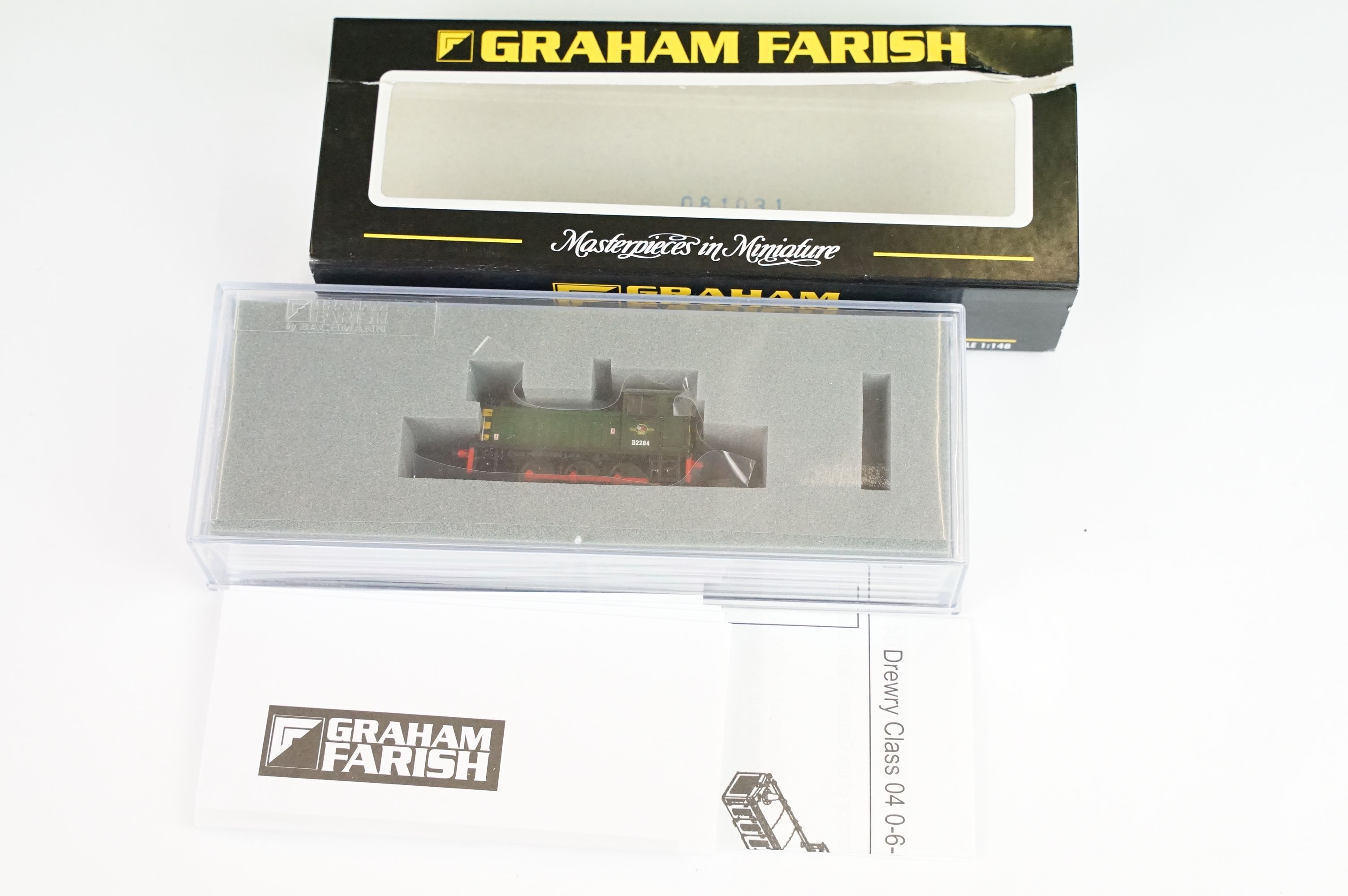 Five cased Graham Farish by Bachmann N gauge locomotives to include 371-060 Class 03 Diesel - Image 10 of 12