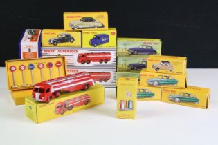 17 Boxed Atlas Editions Dinky diecast models to include 24N Citroen Traction 11BL, 3 x 530 DS19