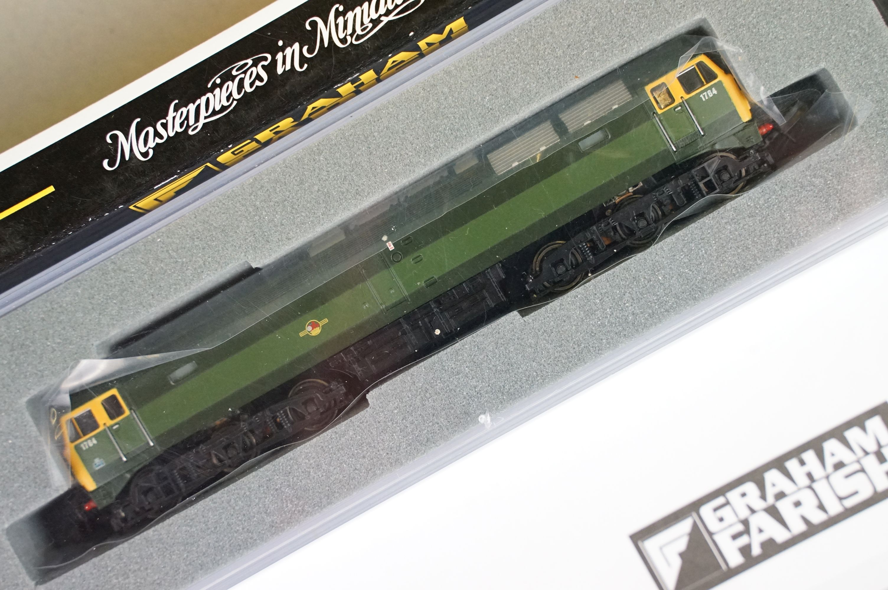 Four cased Graham Farish by Bachmann N gauge locomotives to include 371-351 Class 60 Diesel 60078 - Image 7 of 10