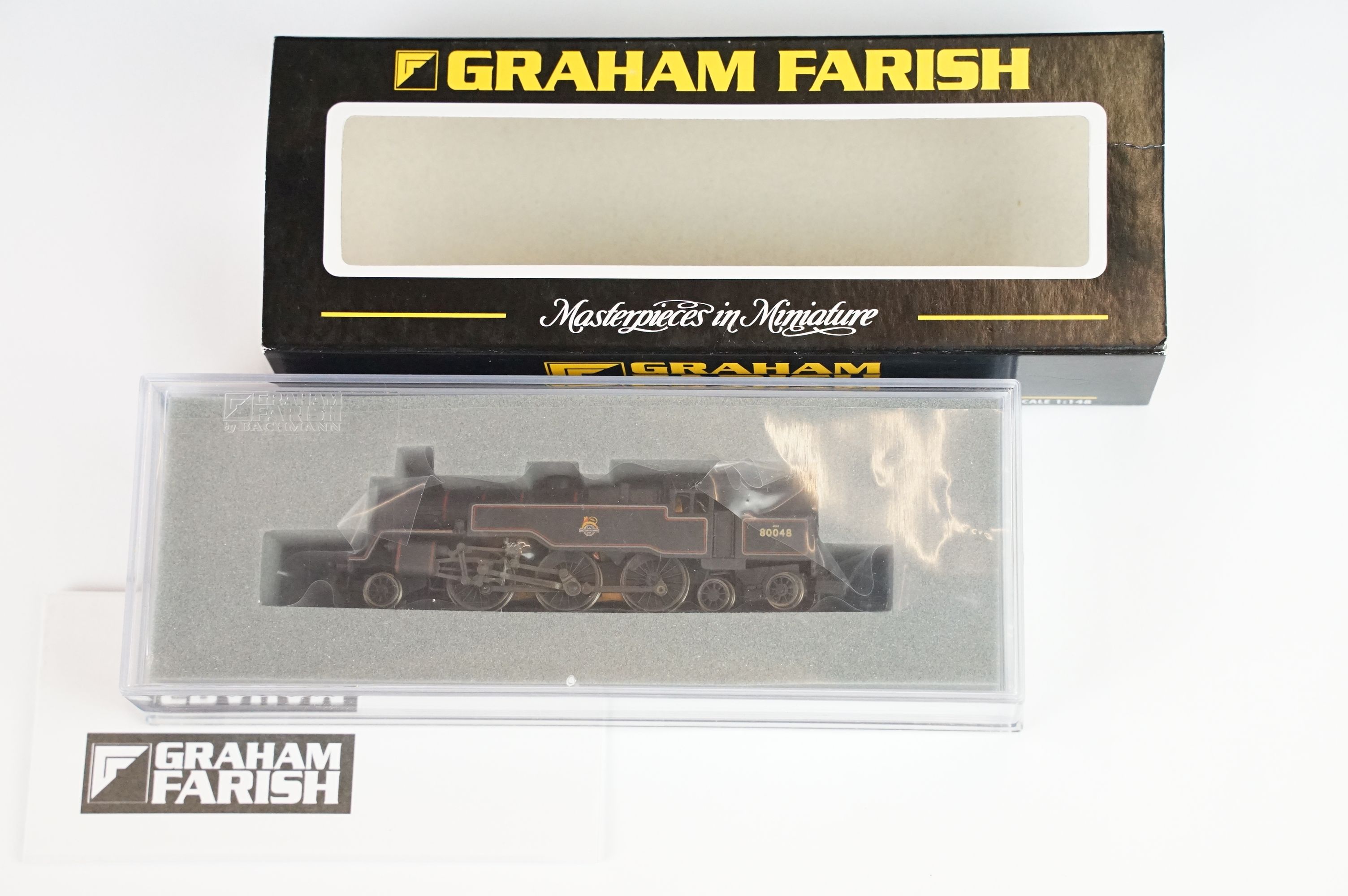 Five cased Graham Farish by Bachmann N gauge locomotives to include 371-060 Class 03 Diesel - Image 10 of 12