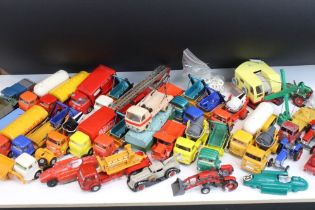 Collection of commercial and construction diecast models to include Tekno, Dinky, Joal, Benbros etc