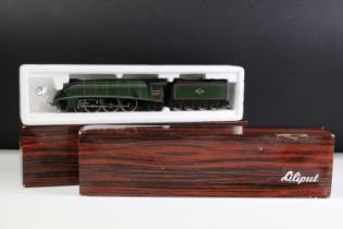 Two boxed Liliput HO gauge locomotives to include 1037 Silver Link and 1050 2-6-0 in green (