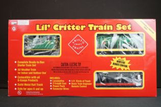 Boxed Aristo Craft Trains 1 gauge 1:29 scale Lil Critter Train Set with BP locomotive and rolling