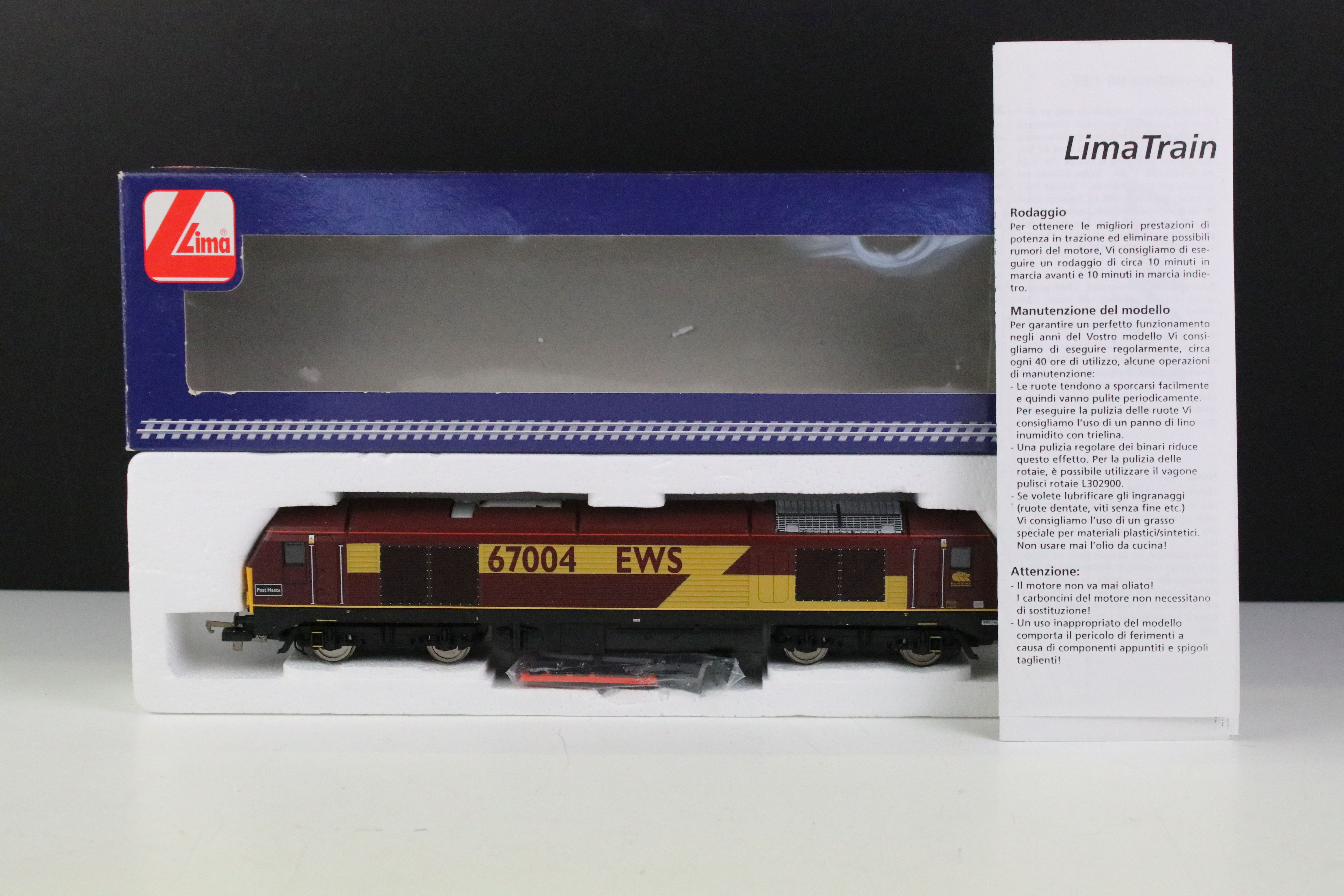 Three boxed Lima OO gauge 'Lima Train' locomotives to include L205095 Diesel Locomotive Class - Image 2 of 8