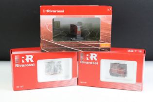 Three boxed Hornby Rivarossi HO gauge locomotives to include HR2316, HR2314 & HR2204