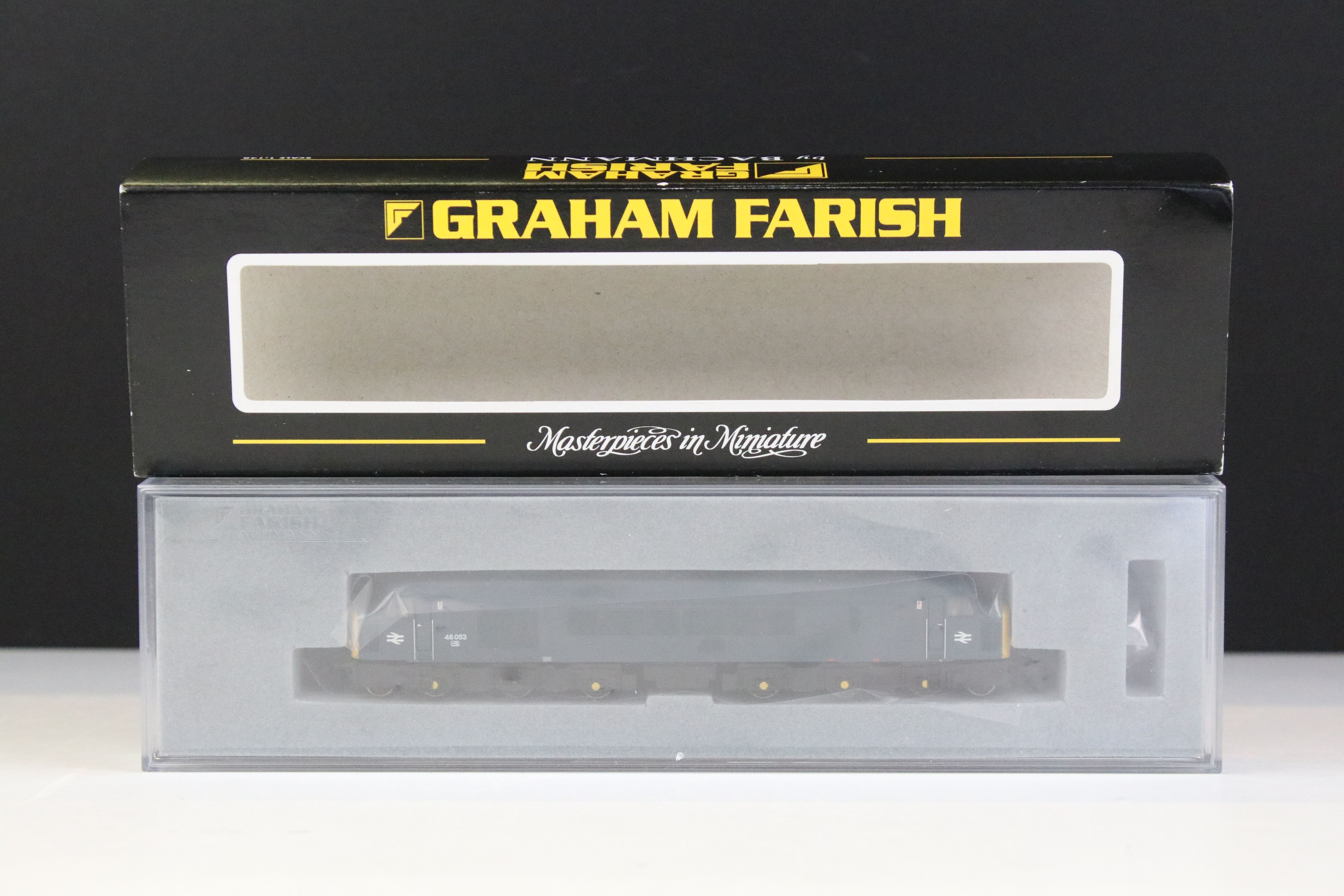 Three cased Graham Farish by Bachmann N gauge locomotives to include 371-586 Class 46 Diesel 46053 - Image 8 of 11
