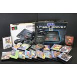 Retro Gaming - Collection of SEGA related gaming to include boxed Japanese version SEGA Mega Drive