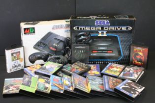 Retro Gaming - Collection of SEGA related gaming to include boxed Japanese version SEGA Mega Drive