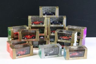 19 Boxed / cased Brumm Oro Series diecast models to include r180, r34, r86, r13, r85, r146, r149,