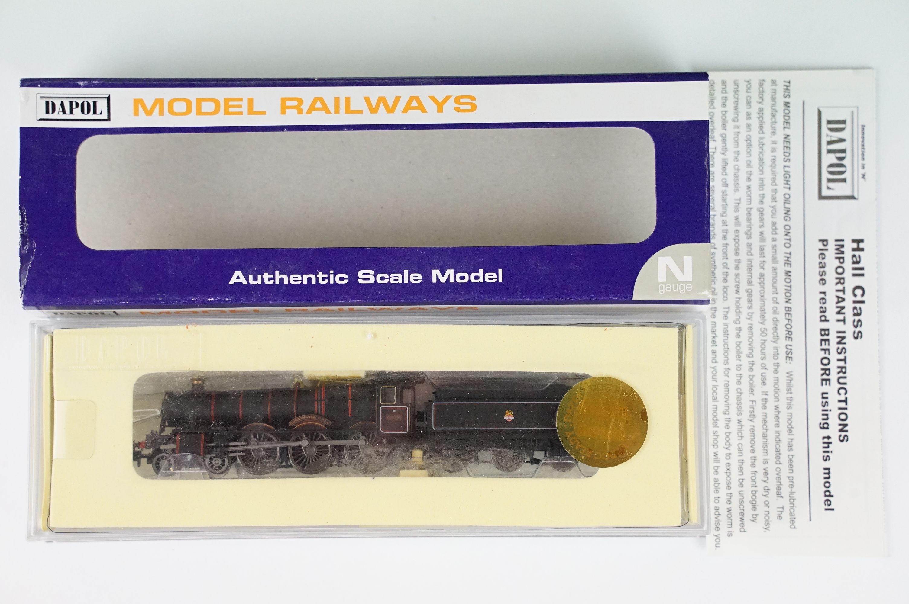 Five cased Dapol N gauge locomotives to include ND-062A Ivatt Locomotive LMS 120, ND006 CI.73 South - Bild 6 aus 12