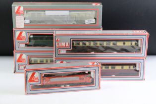 Six boxed Lima OO gauge locomotives to include 208069LG, 205150MWG, 205132MWG, 205144MWG, 205132 and