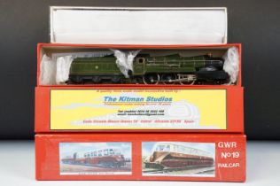 Four OO gauge locomotives to include The Kitman Studios Princess Anne, Wrenn Manorbier Castle,