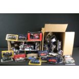 58 Boxed / cased diecast models to include 21 x NewRay (Renault, Mercedes-Benz, Chrysler, Alfa