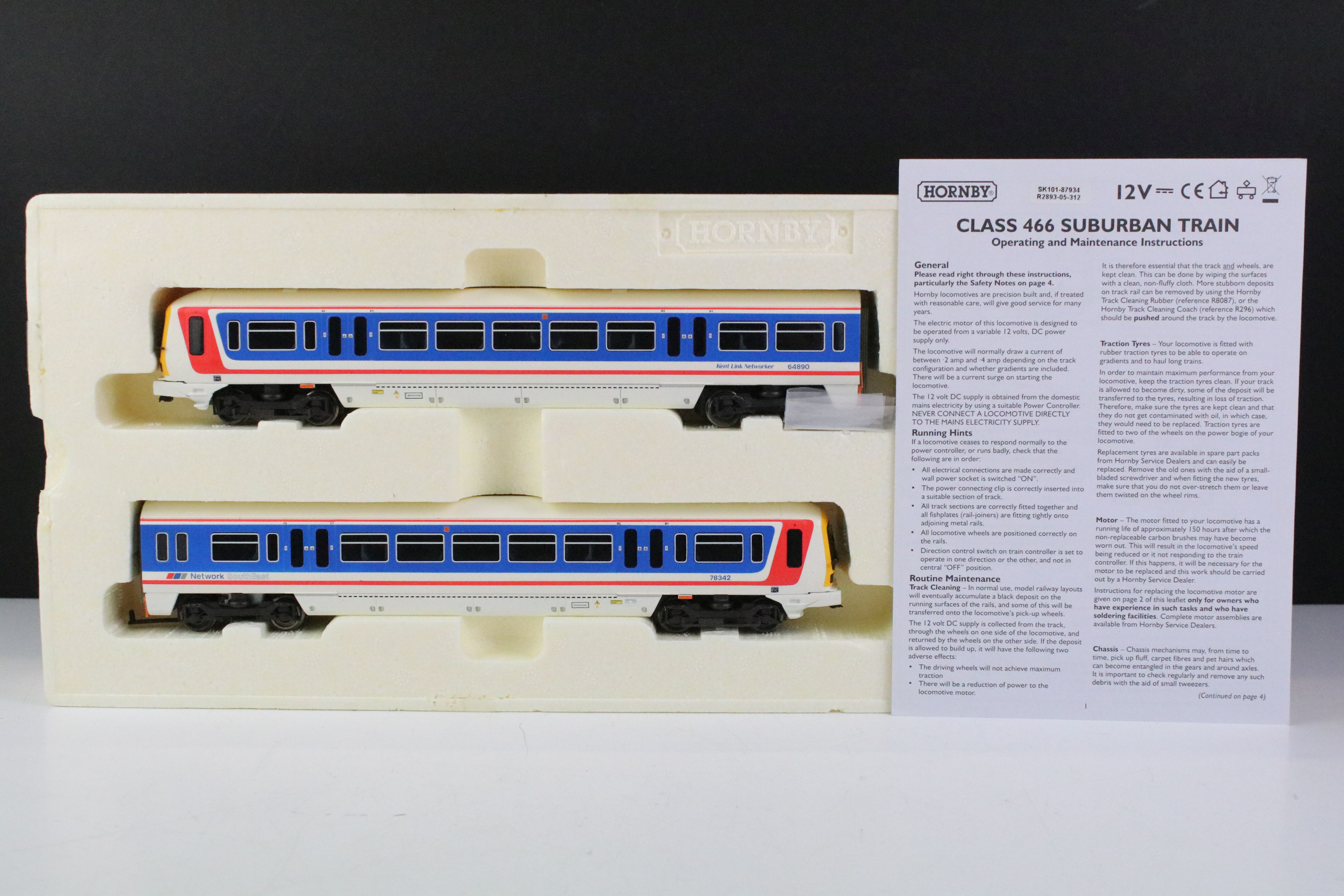 Two boxed Hornby OO gauge Networker Suburban Train Packs to include R2893 Class 446 and R2001, - Image 3 of 6