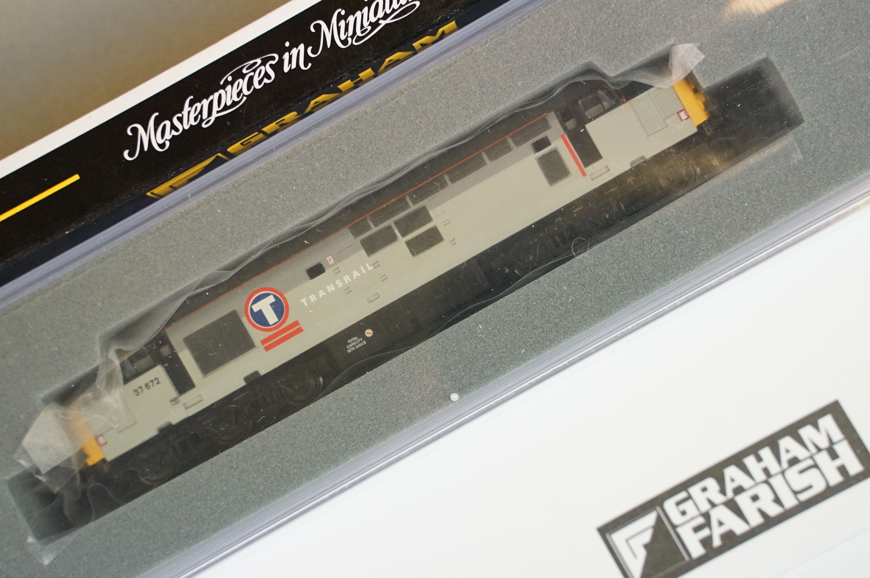 Three cased Graham Farish by Bachmann N gauge locomotives to include 371-651 Class 57/0 Diesel 57003 - Image 5 of 8