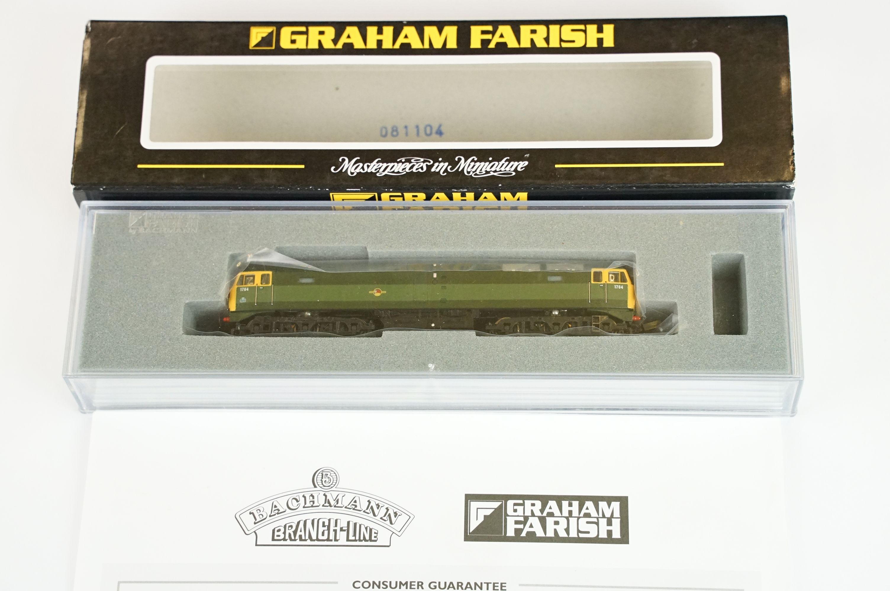 Four cased Graham Farish by Bachmann N gauge locomotives to include 371-351 Class 60 Diesel 60078 - Image 6 of 10