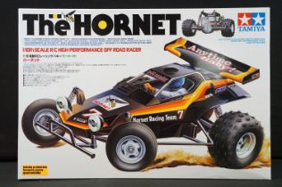 Radio Control - Boxed & unbuilt Tamiya 'The Hornet' 1/10th Scale R/C High Performance Off Road