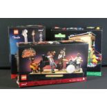 Lego - Three boxed Lego Idea sets to include 21324 #032 Sesame Street set, 21334 #042 Jazz Quartet