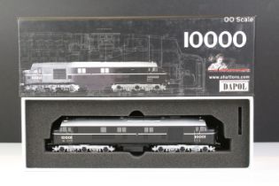 Boxed Dapol OO gauge 10001FP BR plain black locomotive July 1948-April 1951