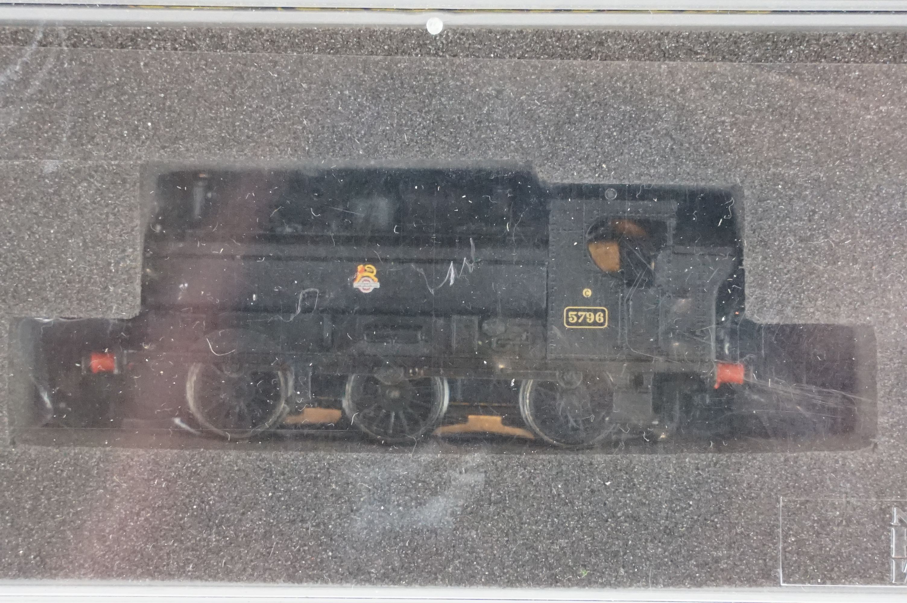Five cased Graham Farish by Bachmann N gauge locomotives to include 371-061 Class 03 Diesel - Image 11 of 12