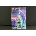 Lego - Boxed Disney Princess Frozen 43197 The Ice Castle set, previously built, with instructions