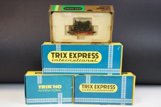 Four boxed Trix HO gauge locomotives to include 2466, 2447, 2464 & 22401
