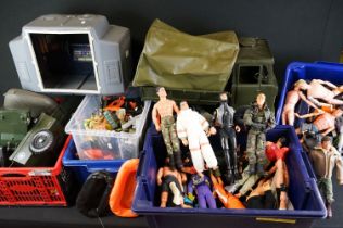 Action Man - Very large collection of mainly 1980s Palitoy Action Man items to include Action Man