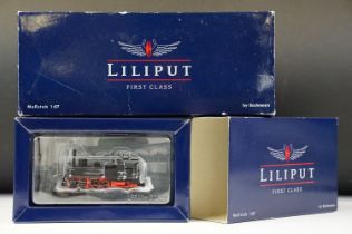 Two boxed Liliput by Bachmann HO gauge locomotives to include L106213 Personenzugtenderlokomotive BR