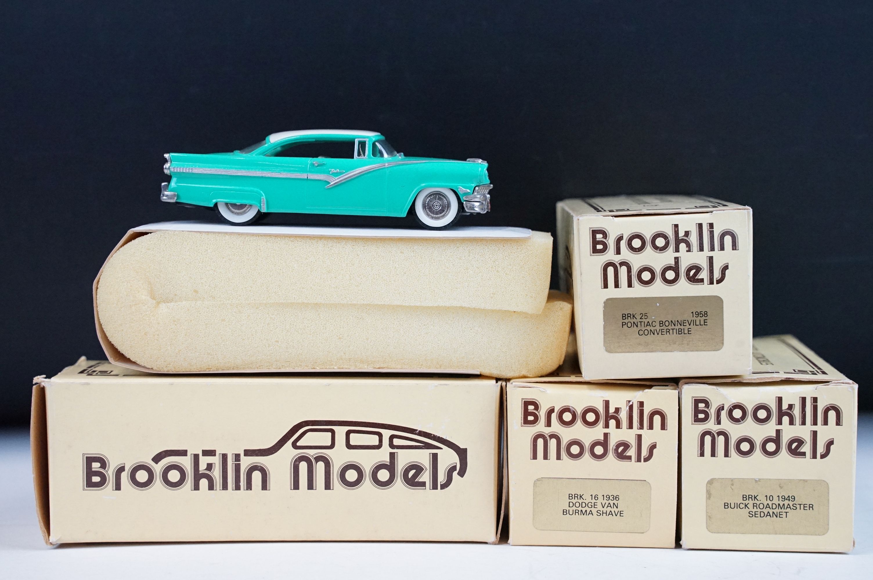 Four Boxed Brooklin Models 'The Brooklin Collection' 1/43 scale metal diecast models to include