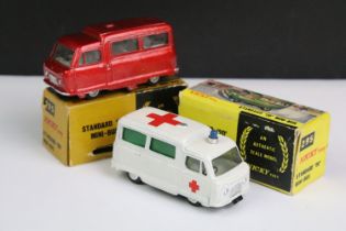 Two boxed Dinky Nicky Toys 295 diecast models to include Ambulance in white with Red Cross to