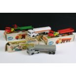 Two boxed Crescent Toys diecast model to include No. 1274 Scammel Scarab and Low Loader Trailer &