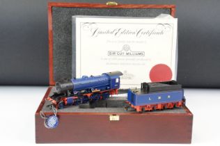 Cased ltd edn Bachmann OO gauge Sir Guy Williams locomotive with certificate