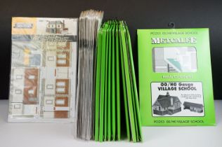28 x Boxed OO gauge card kits to include 17 x SuperQuick Model Kits and 11 x Metcalfe kits, all