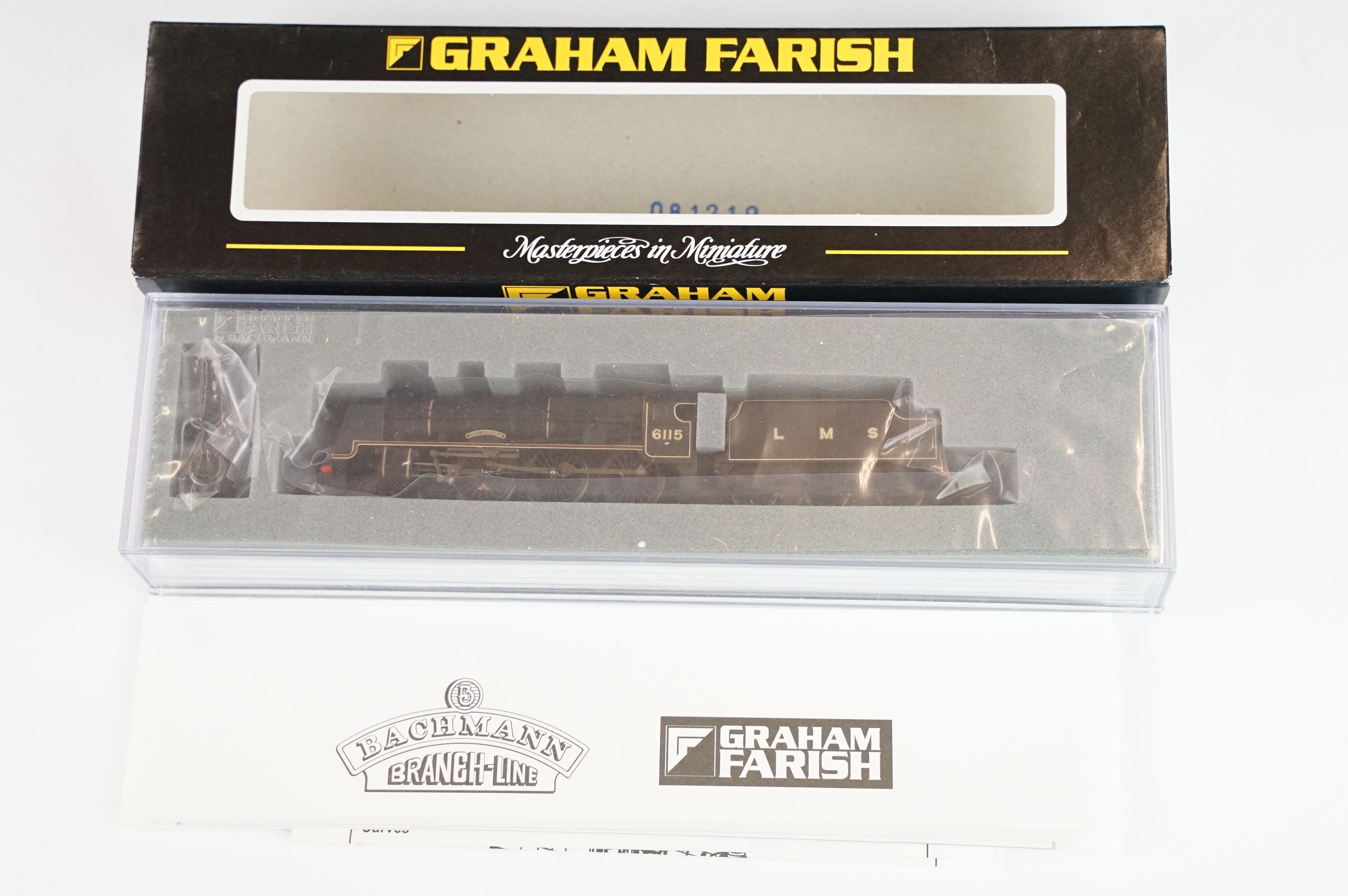 Two cased Graham Farish by Bachmann N gauge locomotives to include 372-576 Royal Scot 46106 Gordon - Bild 4 aus 6