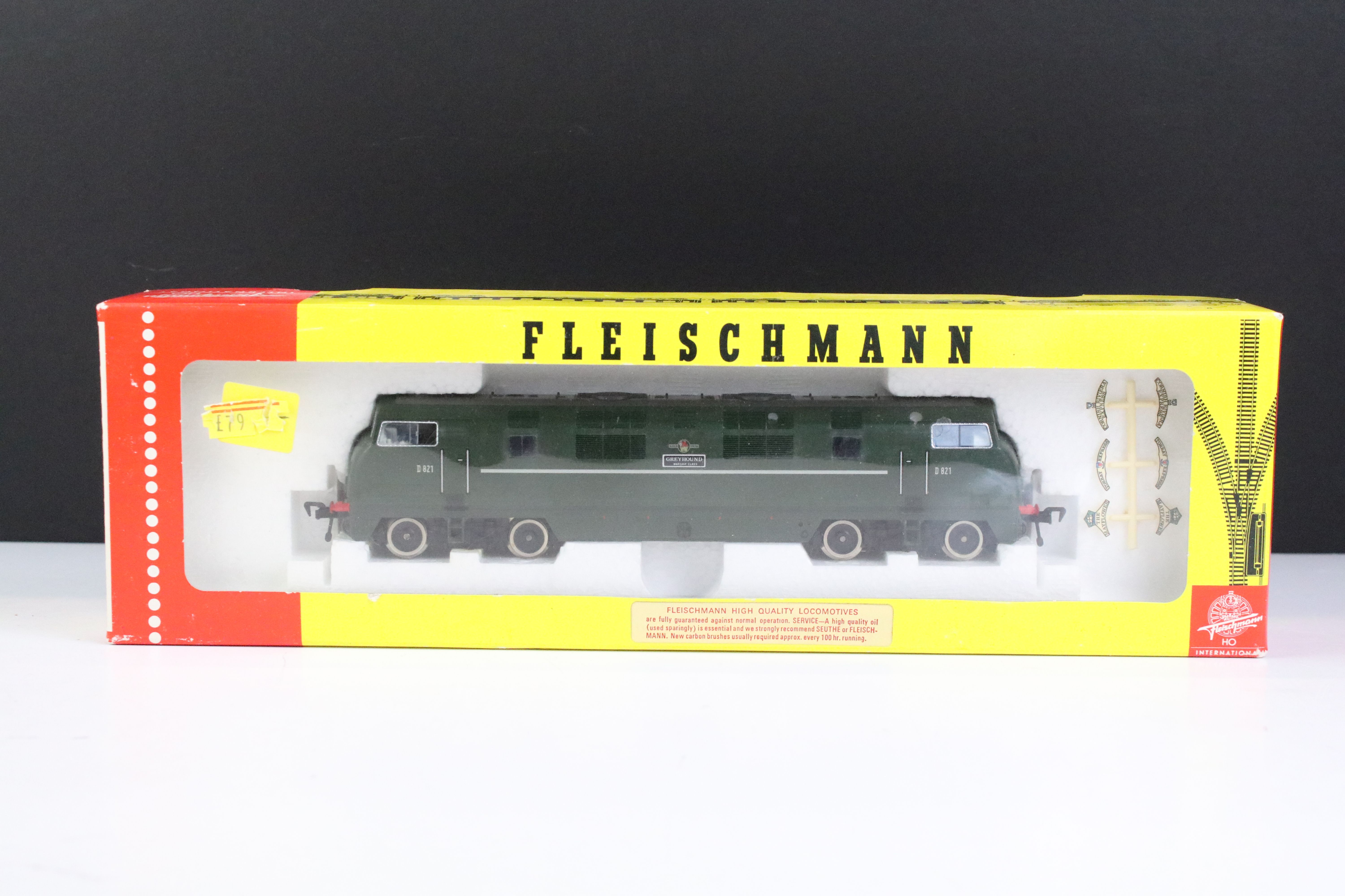 Two boxed Fleischmann HO gauge locomotives to include 4172 and 4246 Greyhound D821 - Image 2 of 7